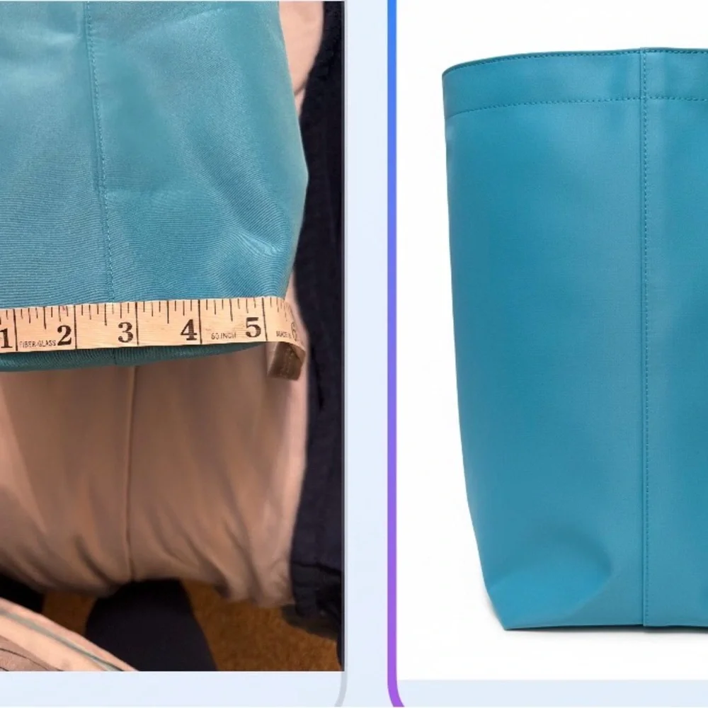 Blue and Green Women's Tote Bag